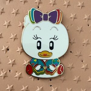 Disney Daisy Duck Pride Adorbs WDI Pin 2025 LE 400